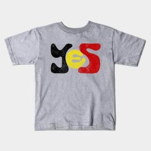 Yes to The Voice to Parliament Referendum Australia Aboriginal and Torres Straight Islander Kids T-Shirt